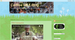 Desktop Screenshot of carfreeusa.blogspot.com