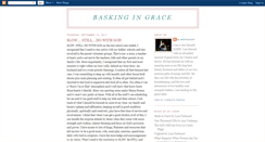 Desktop Screenshot of baskingingrace.blogspot.com
