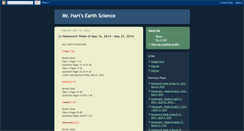 Desktop Screenshot of hartearthscience.blogspot.com