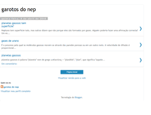 Tablet Screenshot of garotosdonep.blogspot.com