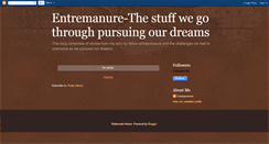 Desktop Screenshot of entremanurestories.blogspot.com