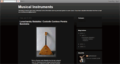 Desktop Screenshot of muziekinstrumenten.blogspot.com