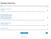 Tablet Screenshot of interveiw2day.blogspot.com
