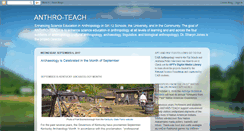 Desktop Screenshot of anthro-teach.blogspot.com