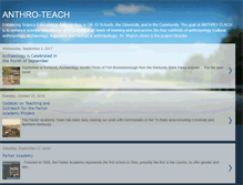 Tablet Screenshot of anthro-teach.blogspot.com