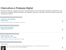 Tablet Screenshot of ciberculturaescritadigital.blogspot.com