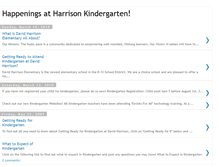 Tablet Screenshot of happeningsatharrisonkindergartens.blogspot.com