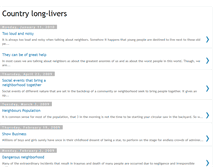 Tablet Screenshot of countrylonglivers.blogspot.com