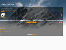 Tablet Screenshot of blogcreation-arief.blogspot.com