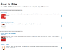 Tablet Screenshot of albumdeideias.blogspot.com