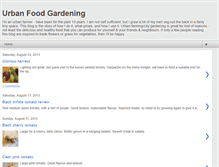 Tablet Screenshot of growyourownfood.blogspot.com