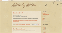 Desktop Screenshot of littlestepbystep.blogspot.com