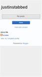 Mobile Screenshot of justin-stabbed.blogspot.com