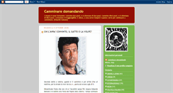 Desktop Screenshot of camminaredomandando.blogspot.com