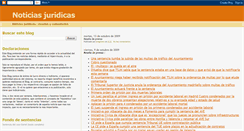 Desktop Screenshot of noticias-juridicas.blogspot.com
