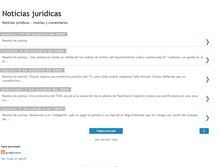 Tablet Screenshot of noticias-juridicas.blogspot.com