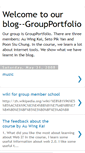 Mobile Screenshot of groupportfolio.blogspot.com