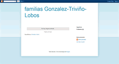 Desktop Screenshot of familiagonzaleztrivinoloboscl.blogspot.com
