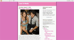 Desktop Screenshot of loseitmedia.blogspot.com