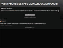 Tablet Screenshot of fabricadoresdecafedamadrugada.blogspot.com