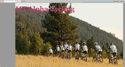 Desktop Screenshot of mtalphacycling.blogspot.com