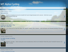 Tablet Screenshot of mtalphacycling.blogspot.com