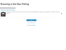 Tablet Screenshot of fishingprawns.blogspot.com