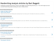 Tablet Screenshot of handwritinganalysisarticles.blogspot.com