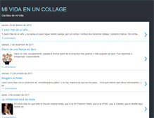 Tablet Screenshot of mividaenuncollage.blogspot.com