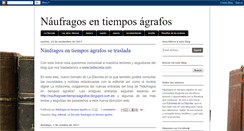 Desktop Screenshot of naufragosentiemposagrafos.blogspot.com