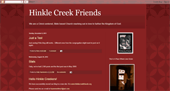 Desktop Screenshot of hinklecreekfriends.blogspot.com