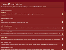 Tablet Screenshot of hinklecreekfriends.blogspot.com