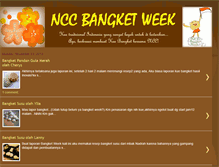 Tablet Screenshot of nccbangketweek.blogspot.com