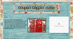 Desktop Screenshot of couponclippincutie.blogspot.com