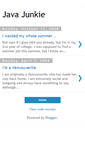 Mobile Screenshot of julia-javajunkie.blogspot.com