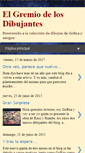 Mobile Screenshot of elgremiodelosdibujantes.blogspot.com