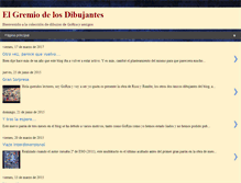 Tablet Screenshot of elgremiodelosdibujantes.blogspot.com