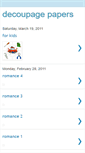 Mobile Screenshot of decoupagepaper.blogspot.com