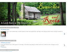 Tablet Screenshot of branchesandroots-snowbird.blogspot.com