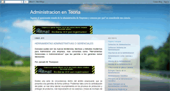 Desktop Screenshot of administracionenteoria.blogspot.com