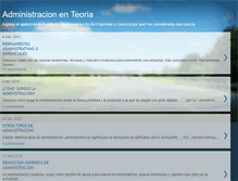 Tablet Screenshot of administracionenteoria.blogspot.com