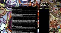 Desktop Screenshot of graffitielseptimoarte.blogspot.com