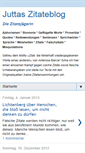 Mobile Screenshot of juttas-zitateblog.blogspot.com