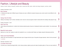 Tablet Screenshot of fashionlifestylebeauty.blogspot.com