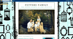 Desktop Screenshot of fettersfam.blogspot.com