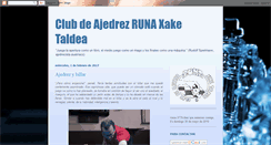 Desktop Screenshot of clubdeajedrezrunaxaketaldea.blogspot.com