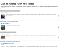 Tablet Screenshot of clubdeajedrezrunaxaketaldea.blogspot.com