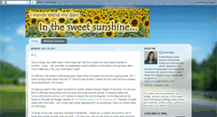 Desktop Screenshot of carrieinthesweetsunshine.blogspot.com