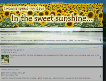 Tablet Screenshot of carrieinthesweetsunshine.blogspot.com