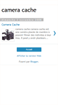 Mobile Screenshot of camera-cache.blogspot.com